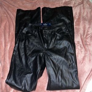 Hollister Leather Pants
